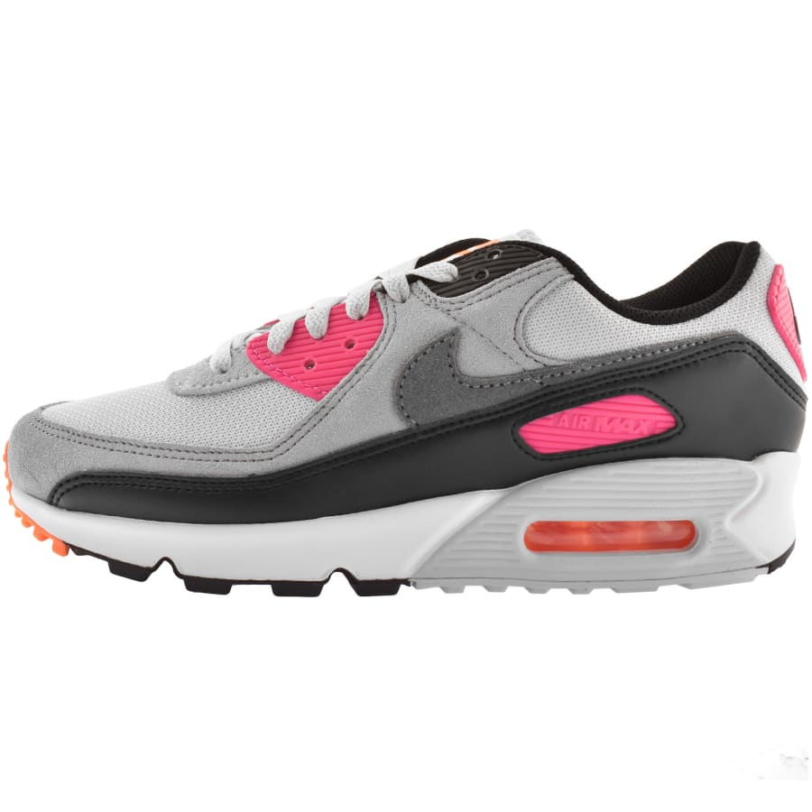 Grey nike air max trainers clearance