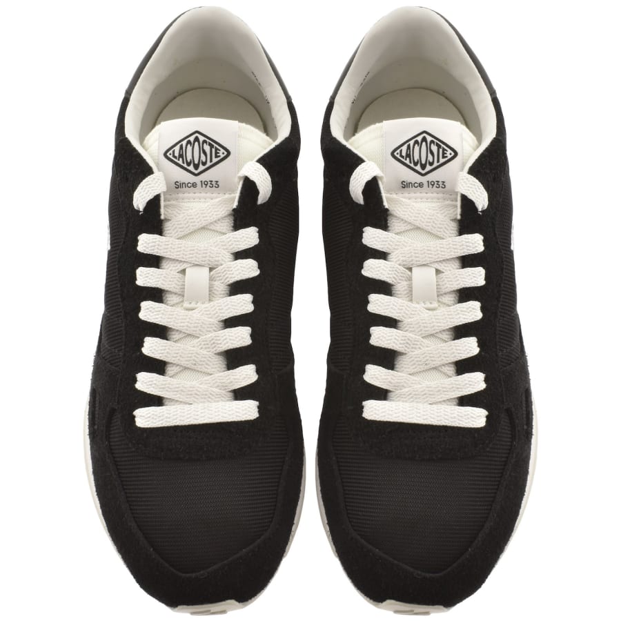 Image number 3 for Lacoste Partner 70s Trainers Black