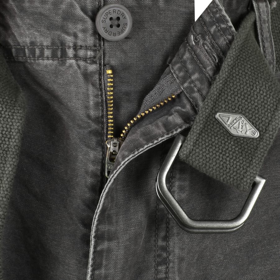 Image number 5 for Superdry Vintage Heavy Cargo Shorts Grey