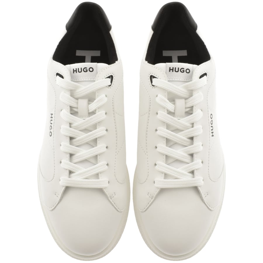 Image number 3 for HUGO Riven Tennis Trainers White