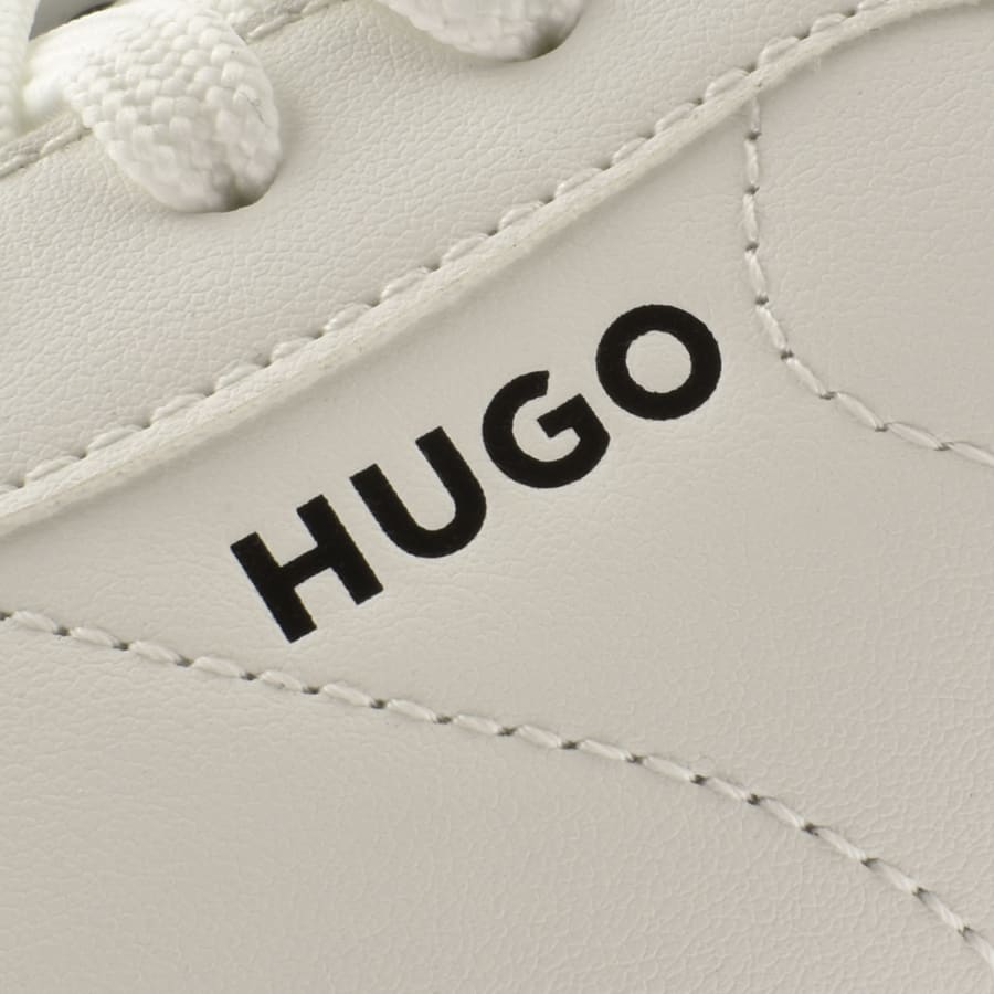 Image number 4 for HUGO Riven Tennis Trainers White