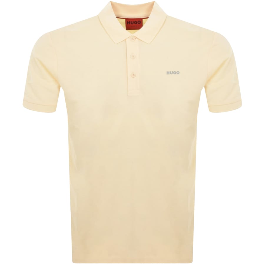 HUGO Donos 222 Polo T Shirt Beige