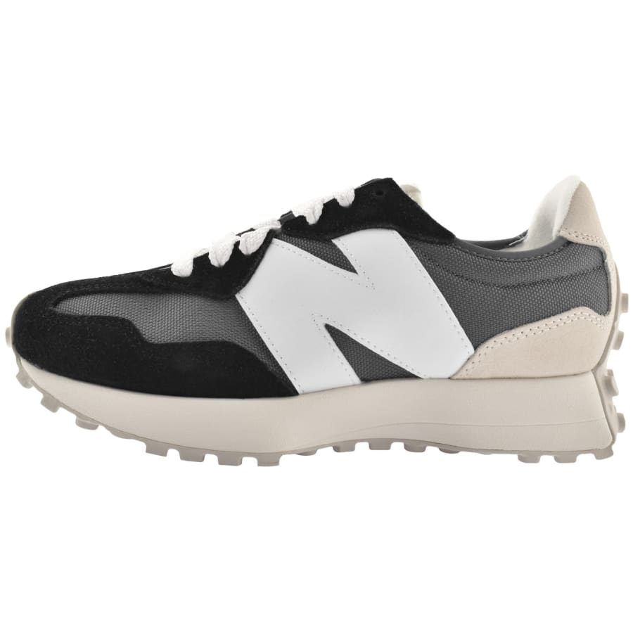 Black and white new balance trainers shop