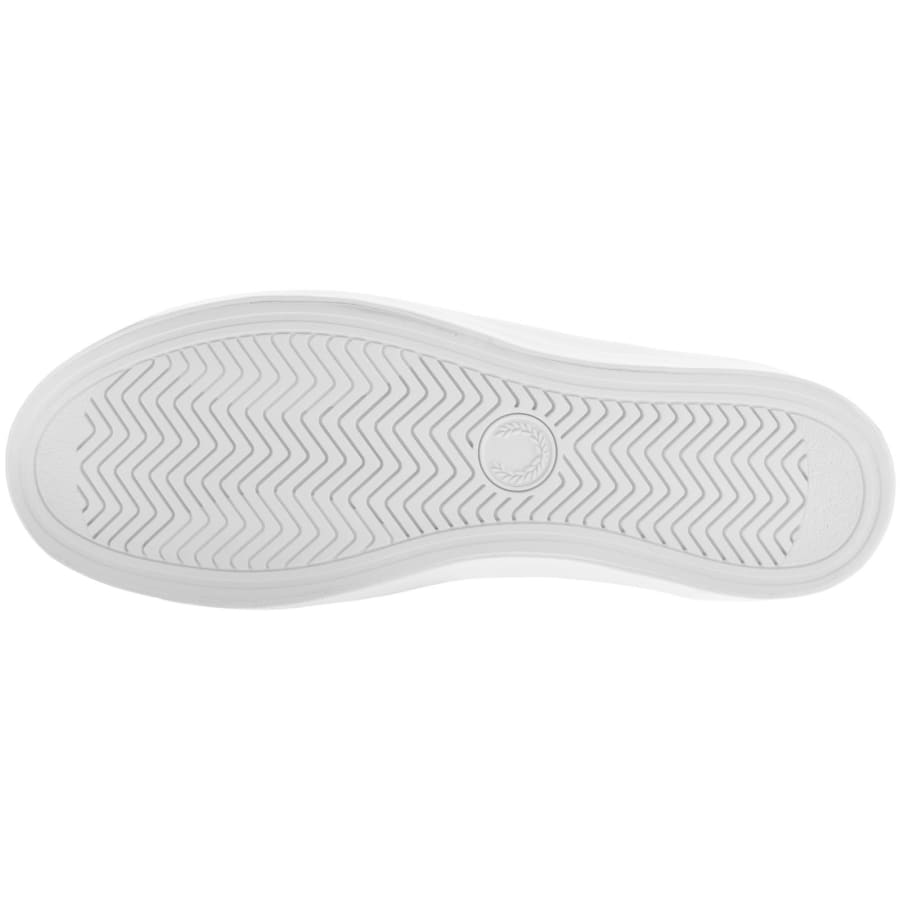 Fred Perry Baseline Twill Trainers WhiteFred Perry Baseline Twill Trainers White Male 11 46
