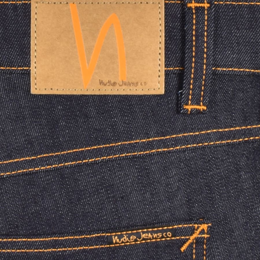 Nudie Jeans Lean Dean Slim Fit Jeans Navy Mainline Menswear