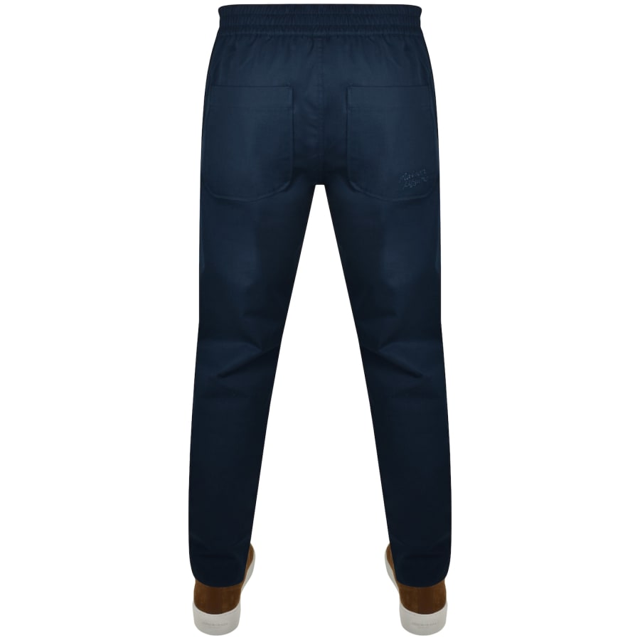 Image number 2 for Maison Kitsune Casual Trousers Blue