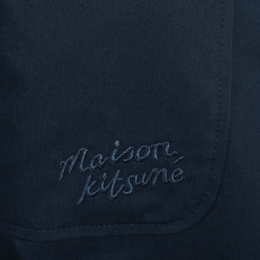 Image number 3 for Maison Kitsune Casual Trousers Blue