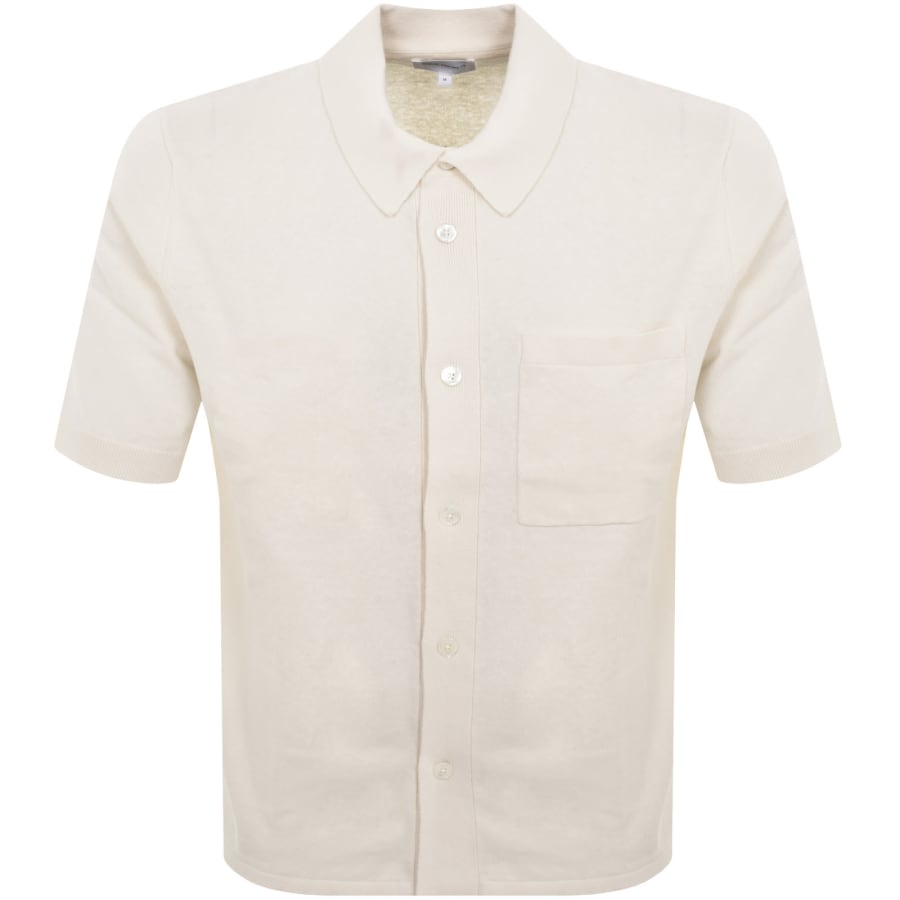 Image number 1 for Norse Projects Rollo Cotton Linen Shirt White