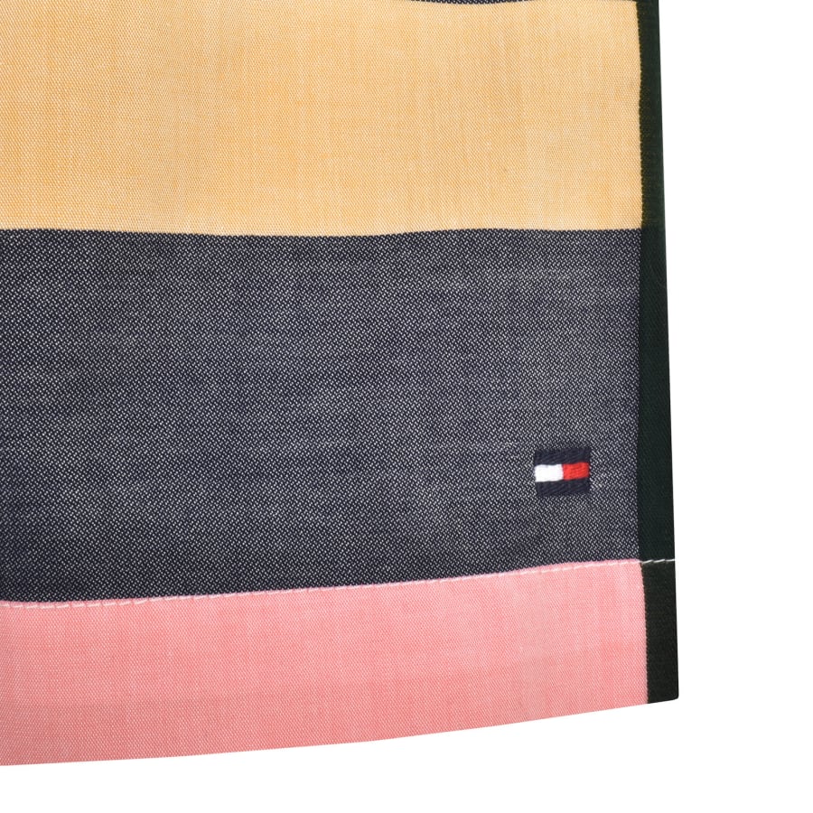 Image number 4 for Tommy Hilfiger Pop Check Shirt Navy