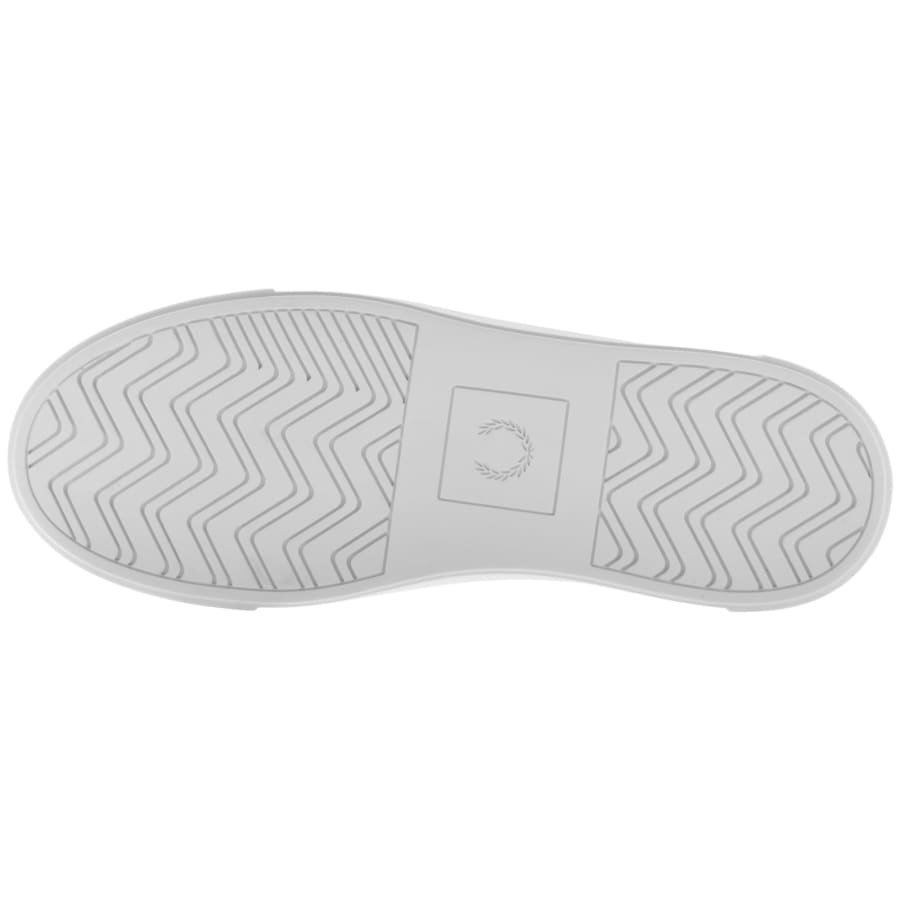 Image number 5 for Fred Perry B71 Leather Nubuck Trainers Black