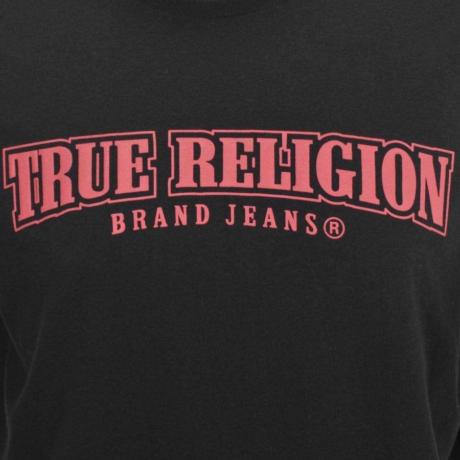 Image number 4 for True Religion Logo T Shirt Black