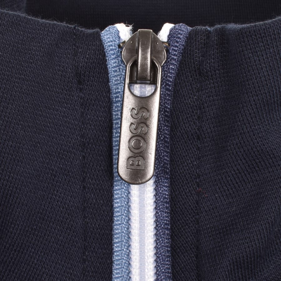 BOSS Authentic Full Zip Sweatshirt Navy Mainline Menswear Denmark