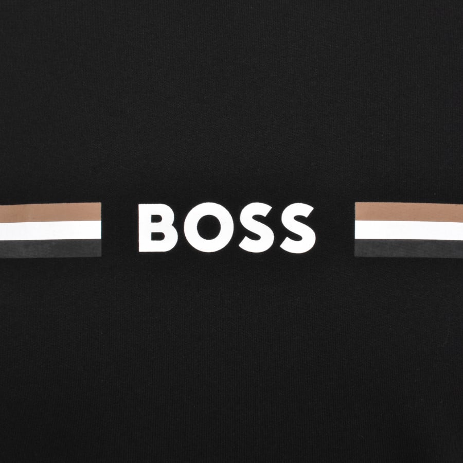 BOSS Authentic Hoodie Black Mainline Menswear
