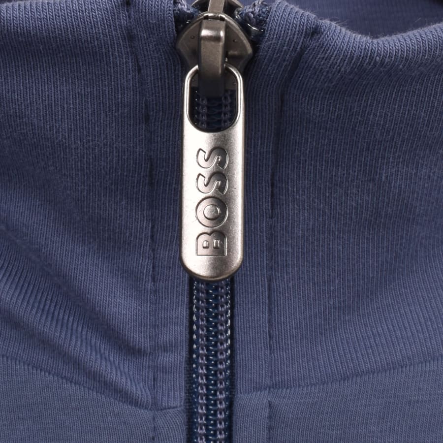 BOSS Full Zip Sweatshirt Blue Mainline Menswear Denmark