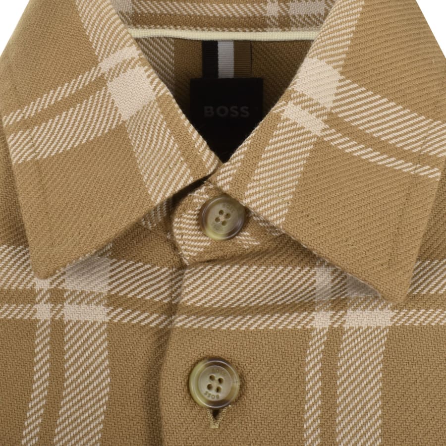 Image number 5 for BOSS C Owen Overshirt Beige