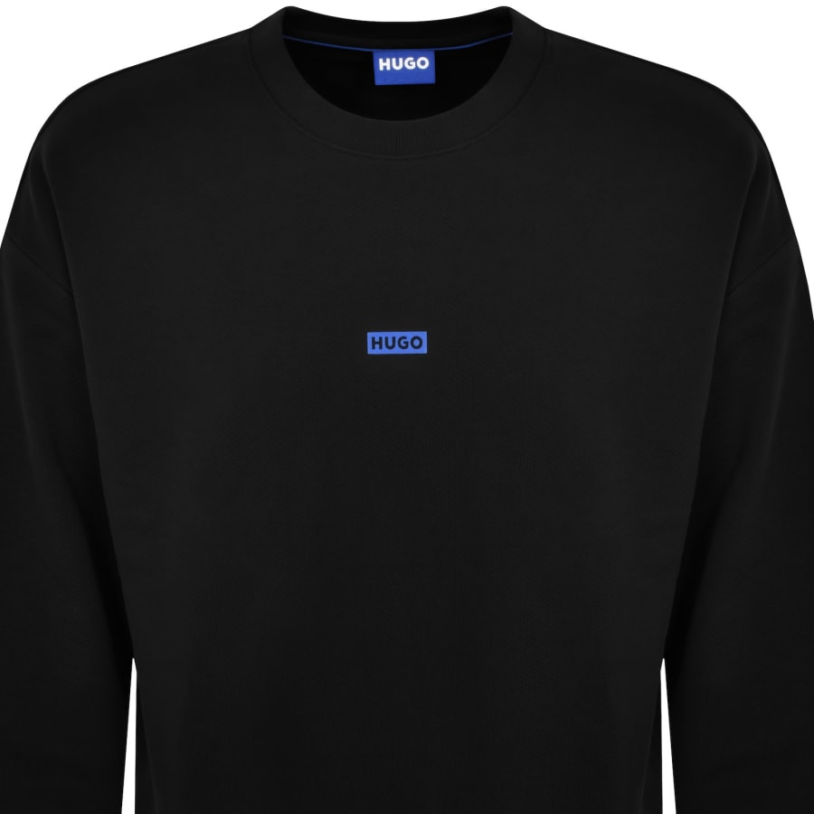 HUGO Blue Naviu Sweatshirt Black Mainline Menswear Ireland