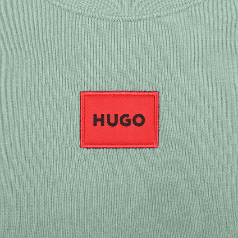 HUGO Diragol 212 Sweatshirt Green Mainline Menswear Australia