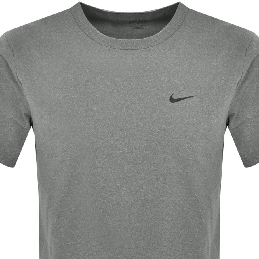 Nike Training Dri Fit Hyverse T Shirt Grey Mainline Menswear Denmark