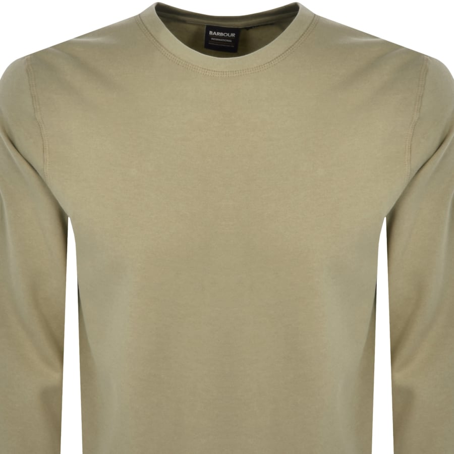 Barbour International Crew Neck Sweatshirt Green