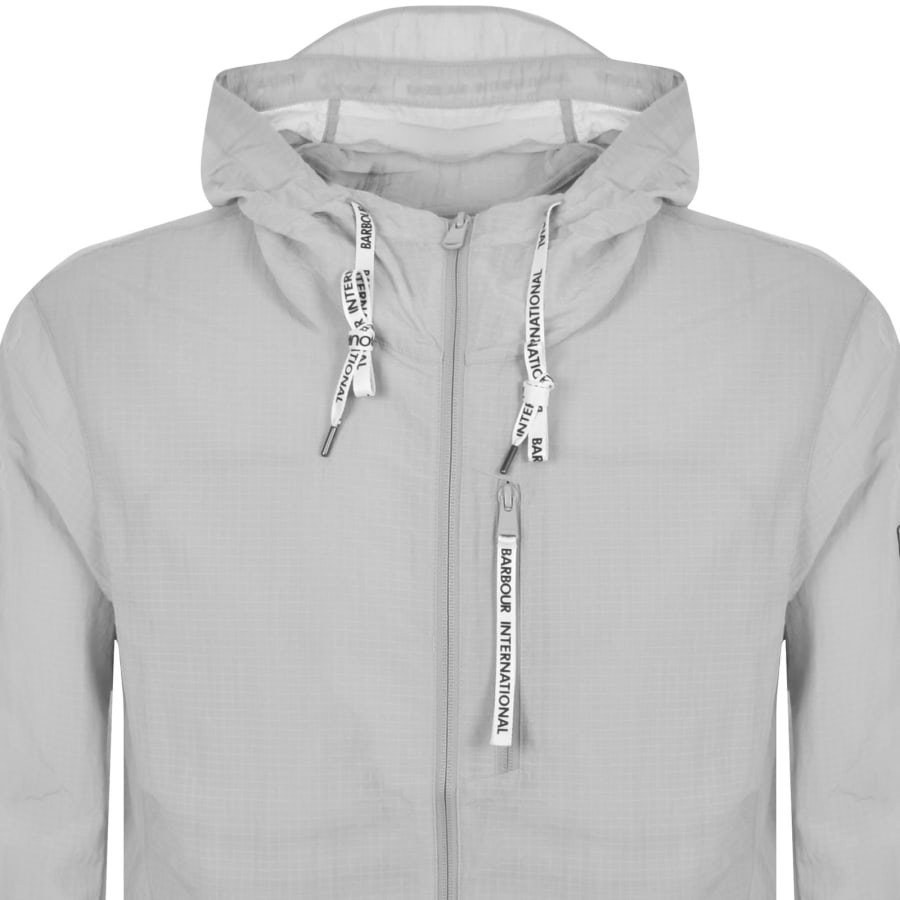Barbour berneray ash grey top