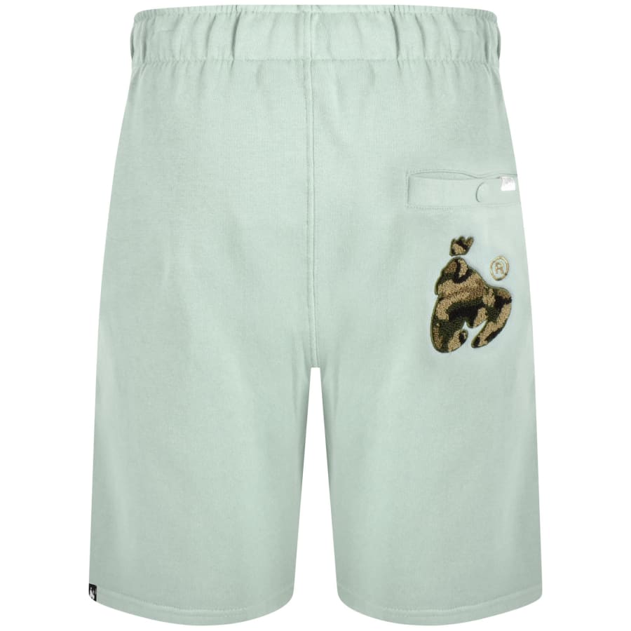 Image number 2 for Money Camo Chop Shorts Blue