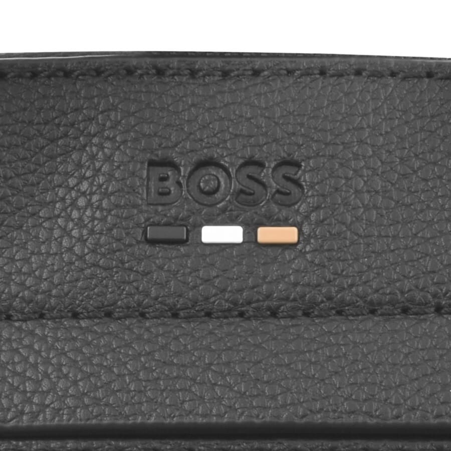 Image number 3 for BOSS Ray Zip Envelope Bag Black