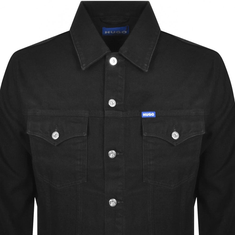 HUGO Blue Dex Denim Jacket Black
