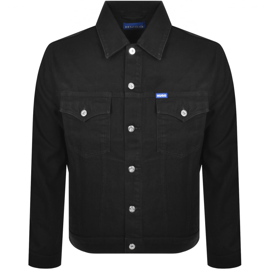HUGO Blue Dex Denim Jacket Black
