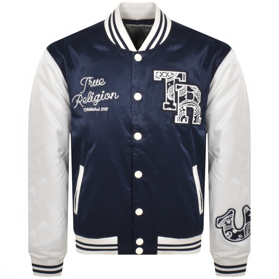 True Religion Good Life Souvenir Jacket BlueTrue Religion Good Life Souvenir Jacket Blue Male Large