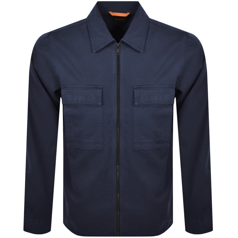 Boss lovel zip overshirt discount