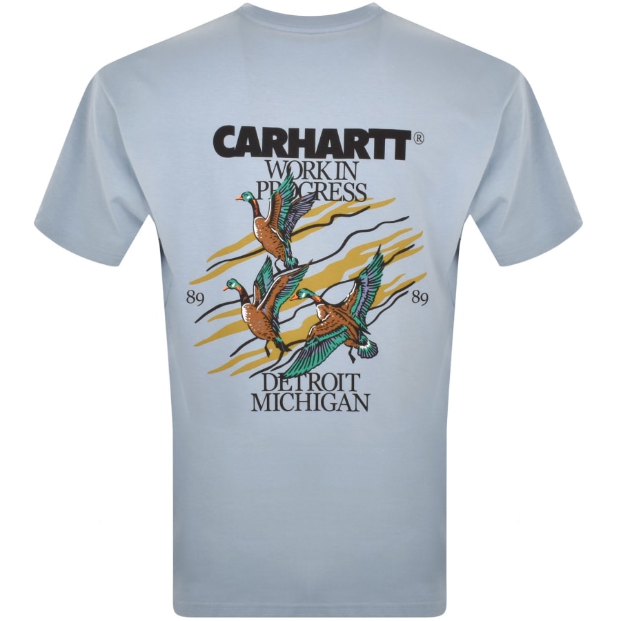 Carhartt WIP Ducks T Shirt Blue