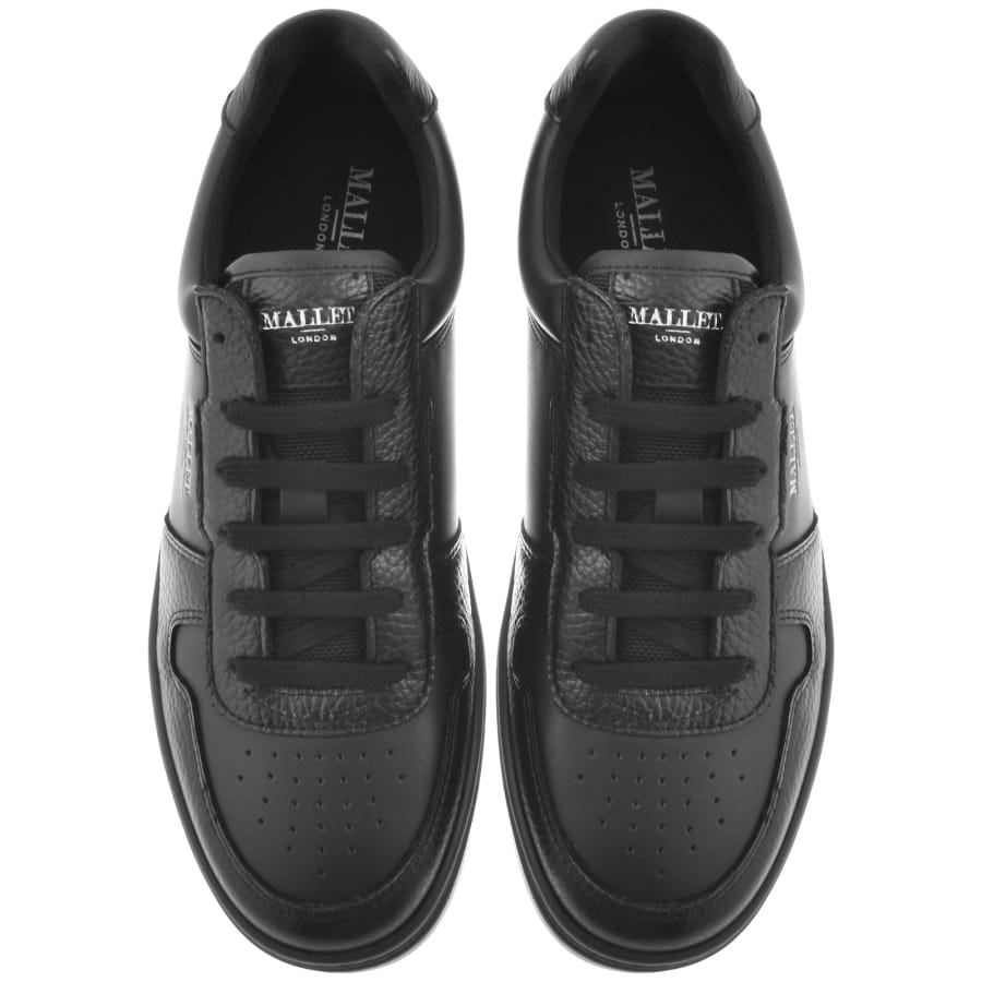 Black court trainers online