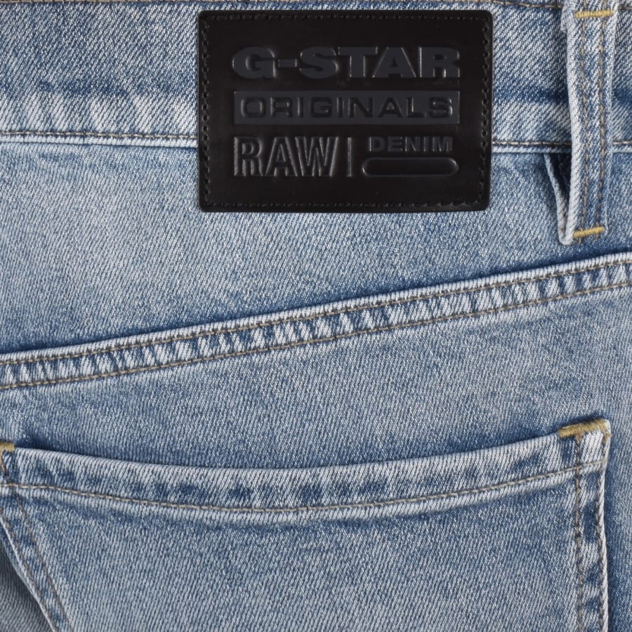 Image number 3 for G-Star Raw Mosa Denim Shorts Light Wash Blue