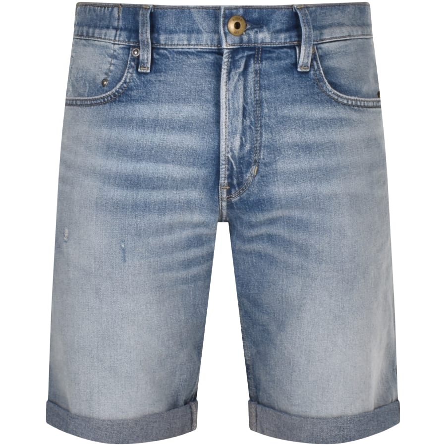 Image number 1 for G-Star Raw Mosa Denim Shorts Light Wash Blue