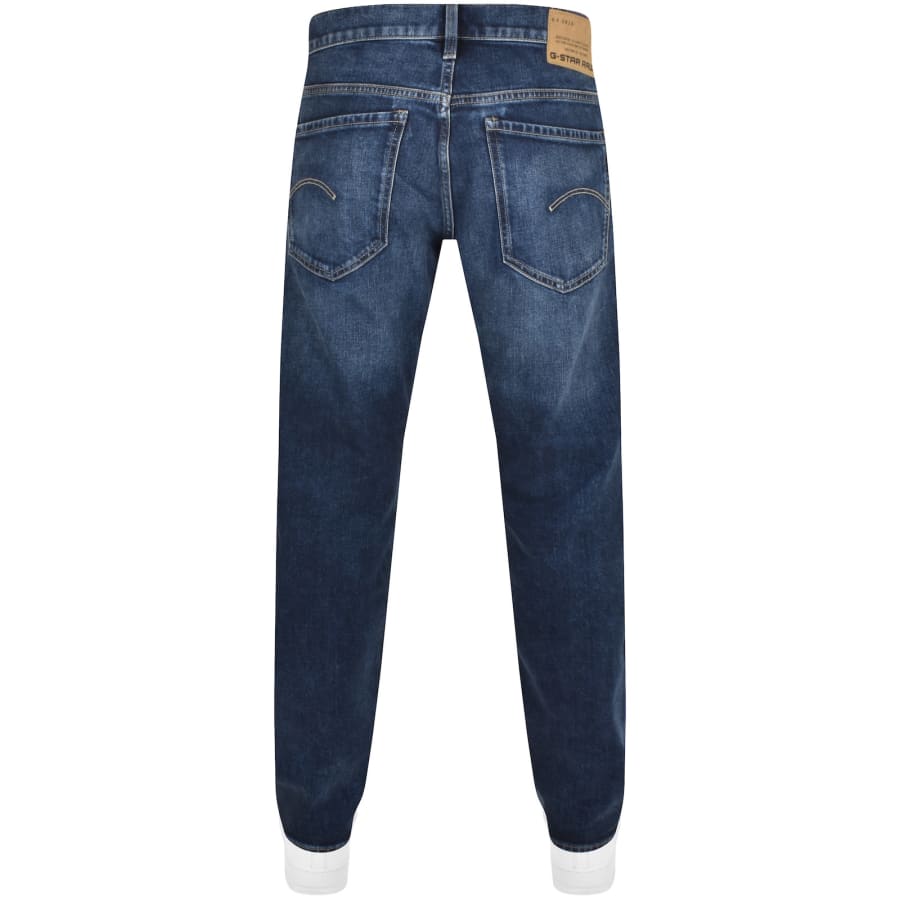 G Star Raw Mosa Straight Jeans Mid Wash Blue Mainline Menswear Denmark