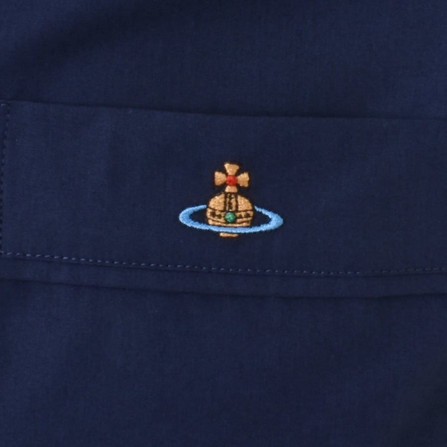 Vivienne Westwood Short Sleeved Shirt Navy