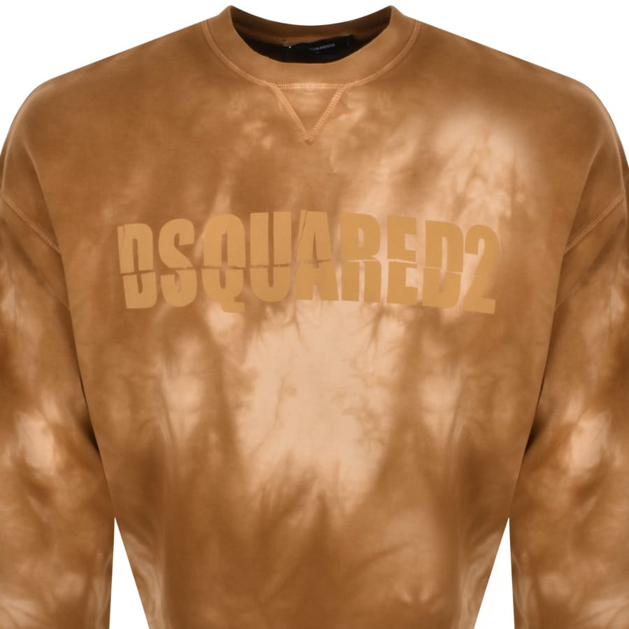 Image number 2 for DSQUARED2 Logo Sweatshirt Brown