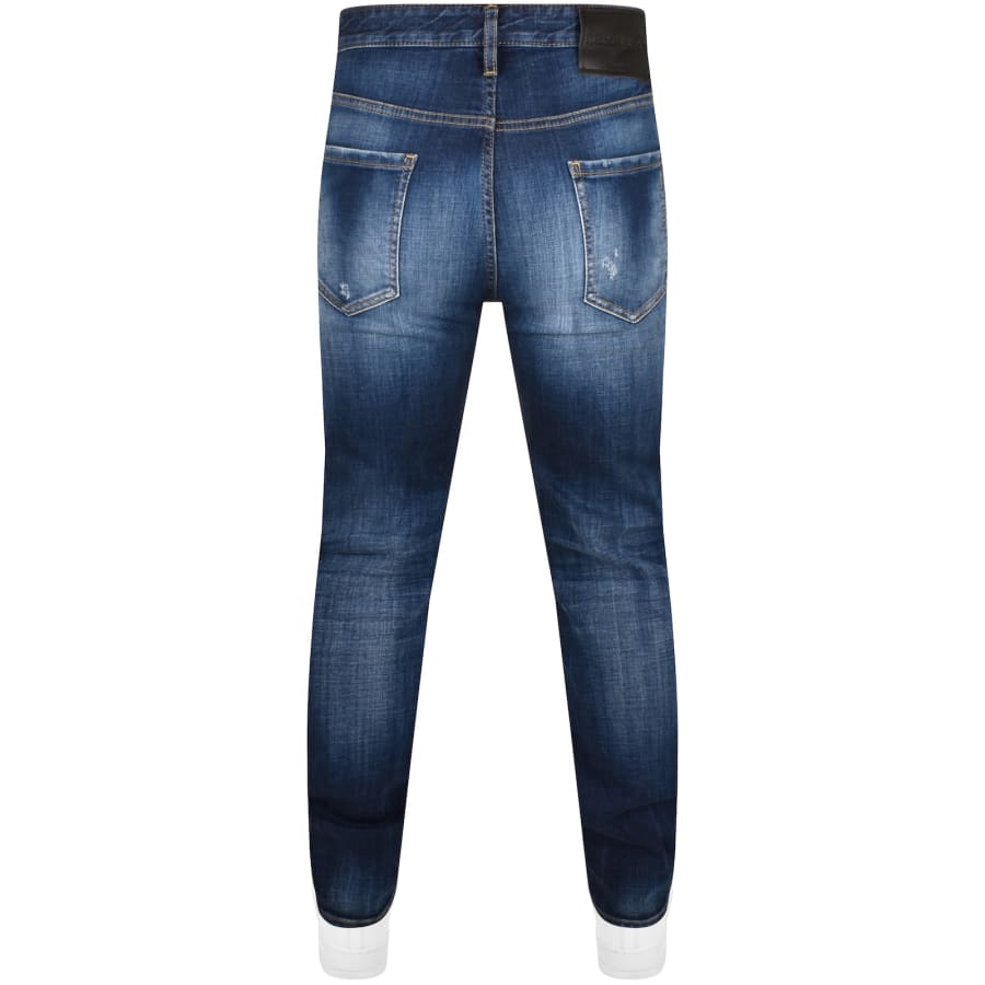 Image number 2 for DSQUARED2 642 Regular Fit Jeans Blue