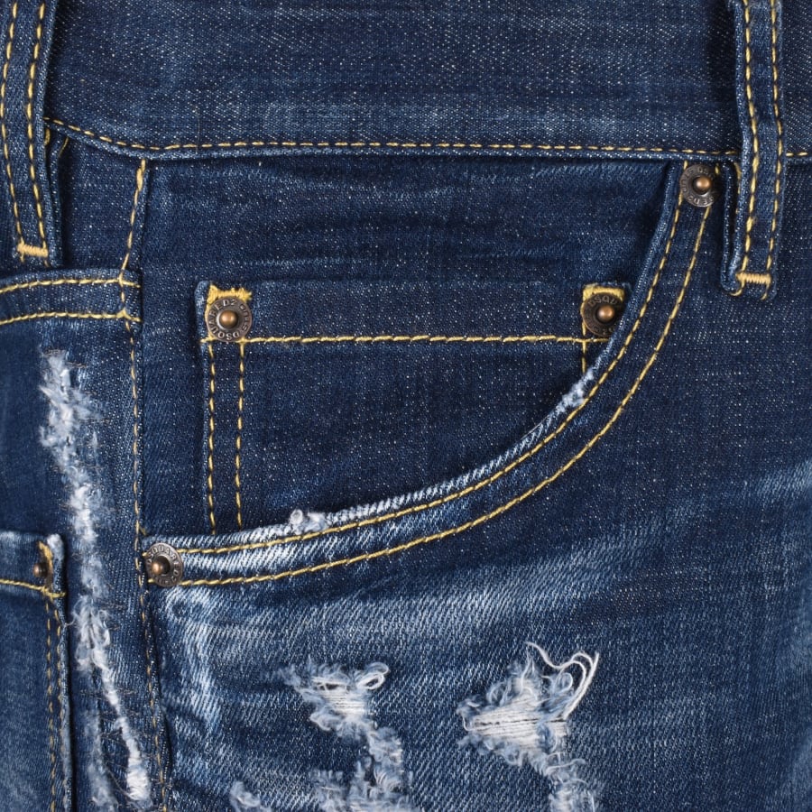 Image number 4 for DSQUARED2 Cool Guy Slim Fit Jeans Navy