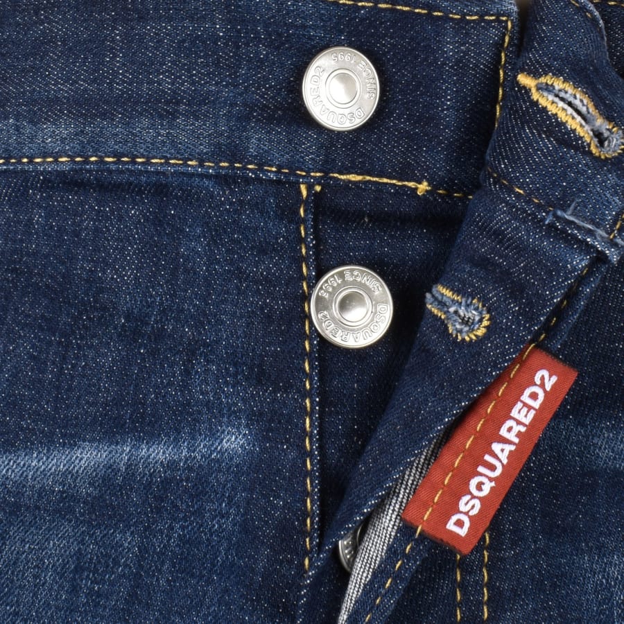 Image number 5 for DSQUARED2 Cool Guy Slim Fit Jeans Navy