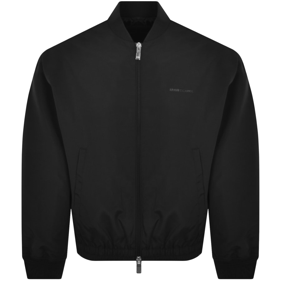 Armani Exchange Bomber Jacket Black Mainline Menswear Denmark
