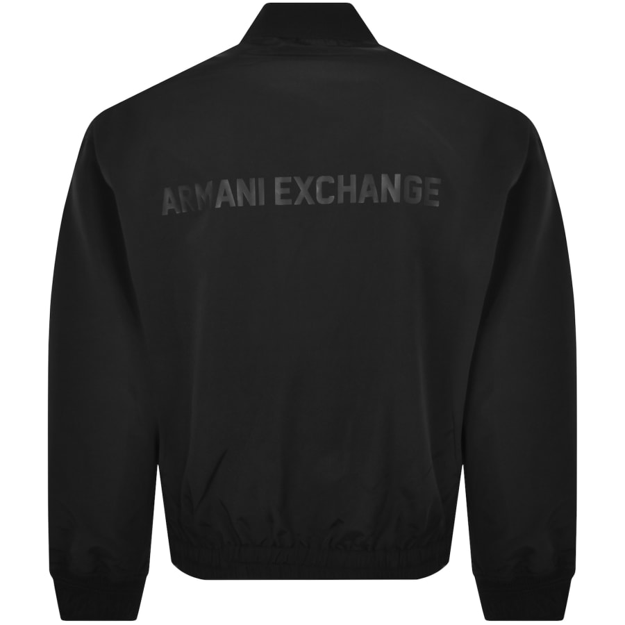 Armani Exchange Bomber Jacket Black