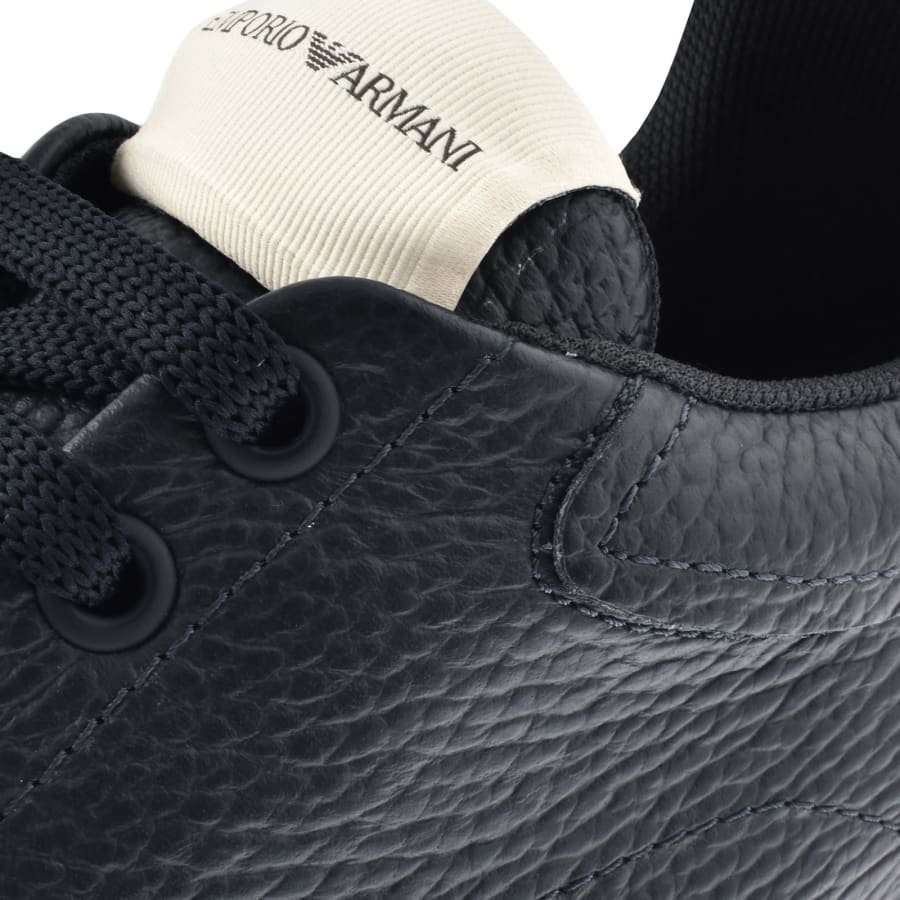 Armani navy trainers shop