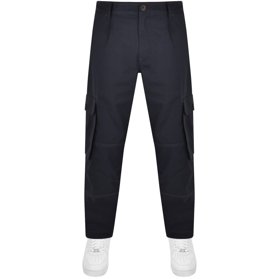Image number 1 for Paul Smith Cargo Trousers Navy