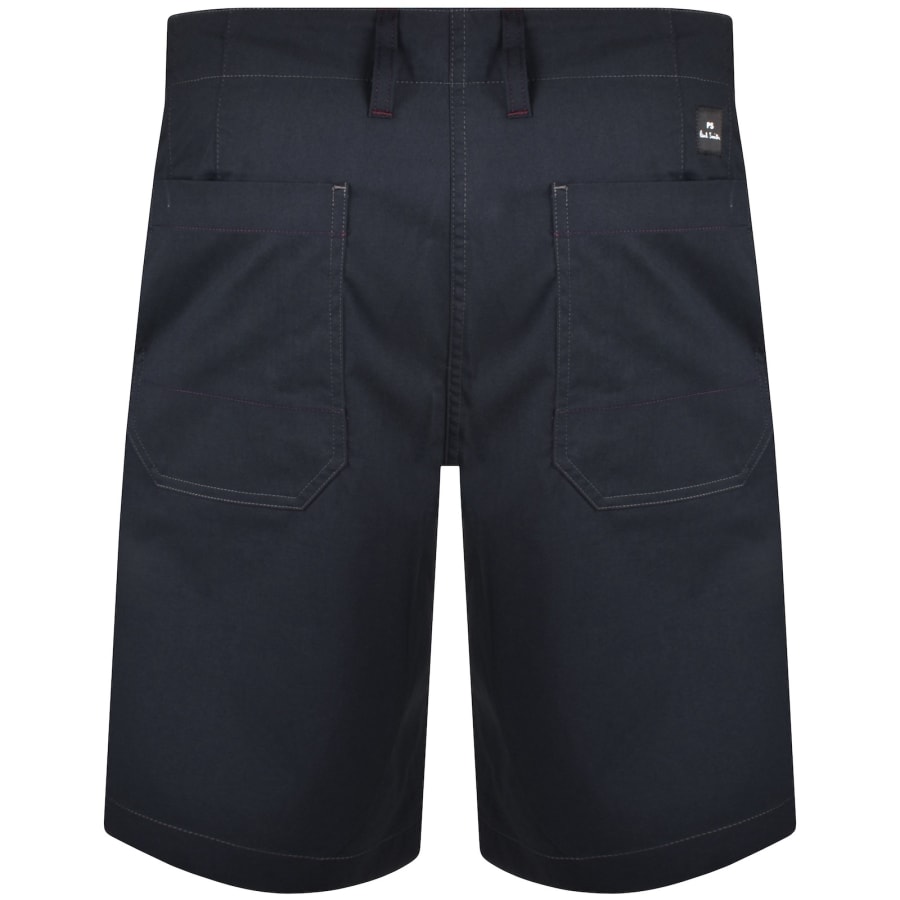 Image number 2 for Paul Smith Pocket Shorts Navy