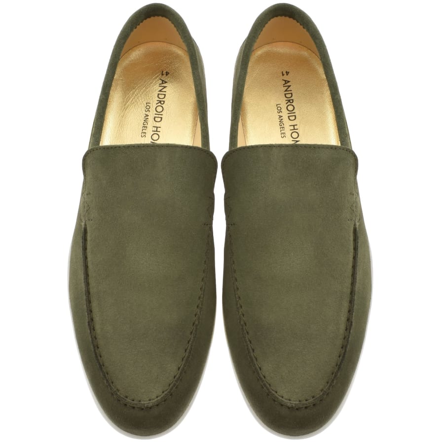Image number 3 for Android Homme Comporta Loafers Green
