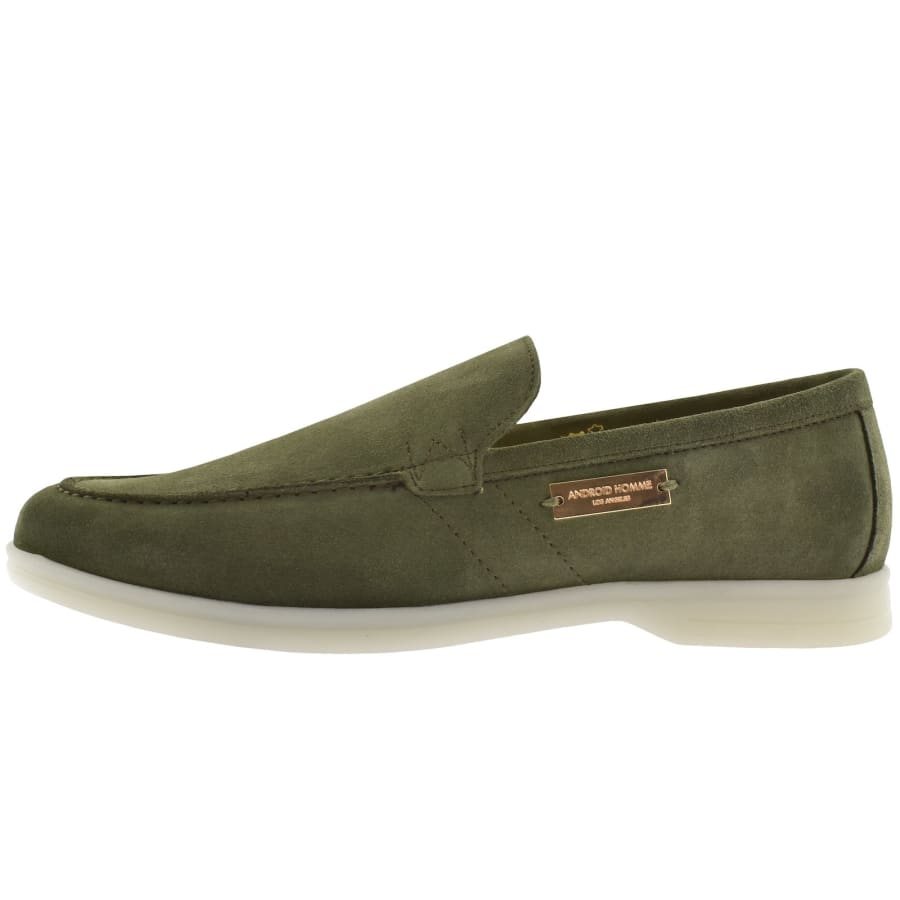 Image number 1 for Android Homme Comporta Loafers Green
