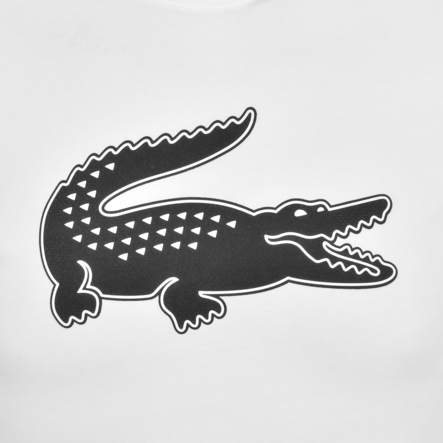 Lacoste white alligator shop