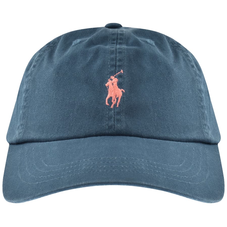 Blue and red polo hat online