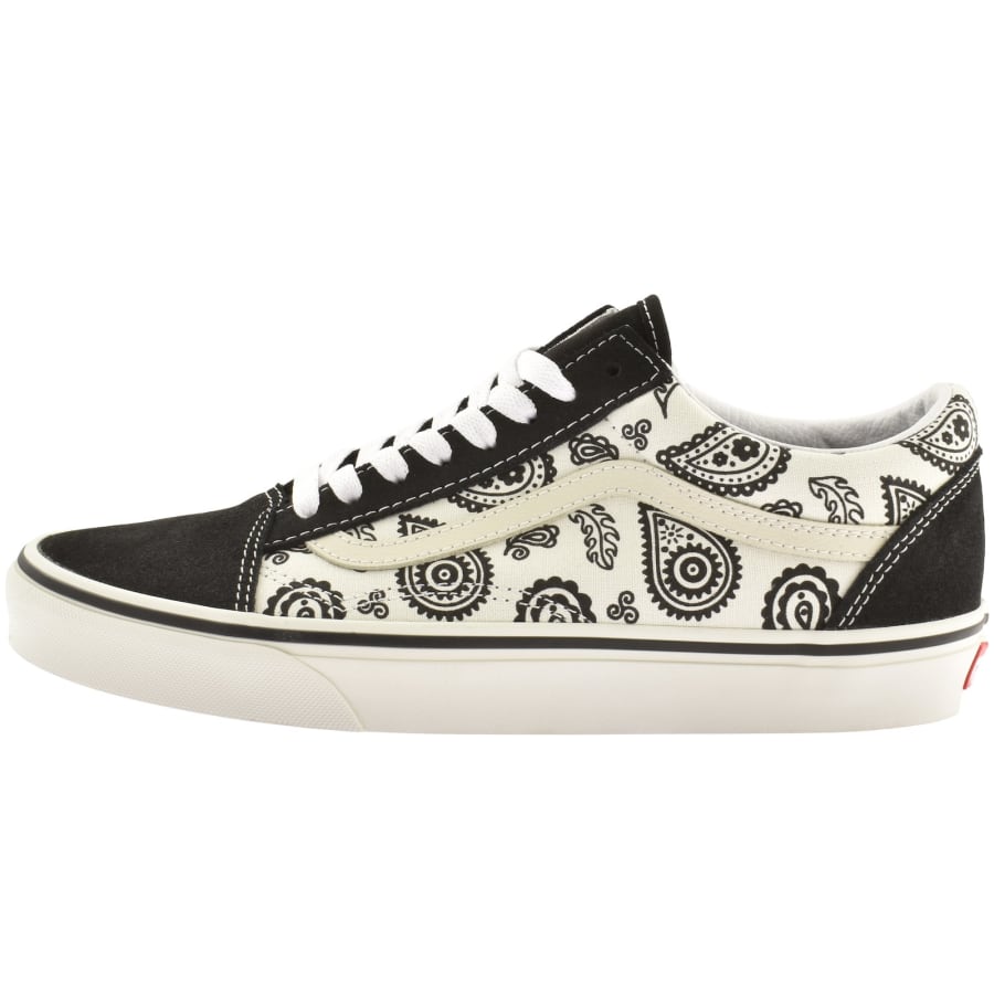 VANS Unisex Old Skool Primavera Paisley Trainers Marshmallow